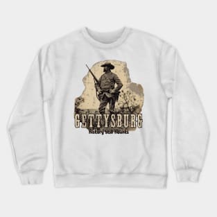 Gettysburg History Still Haunts Crewneck Sweatshirt